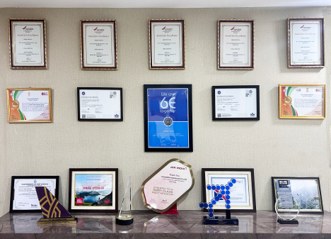 Chandni Group awards and certificates