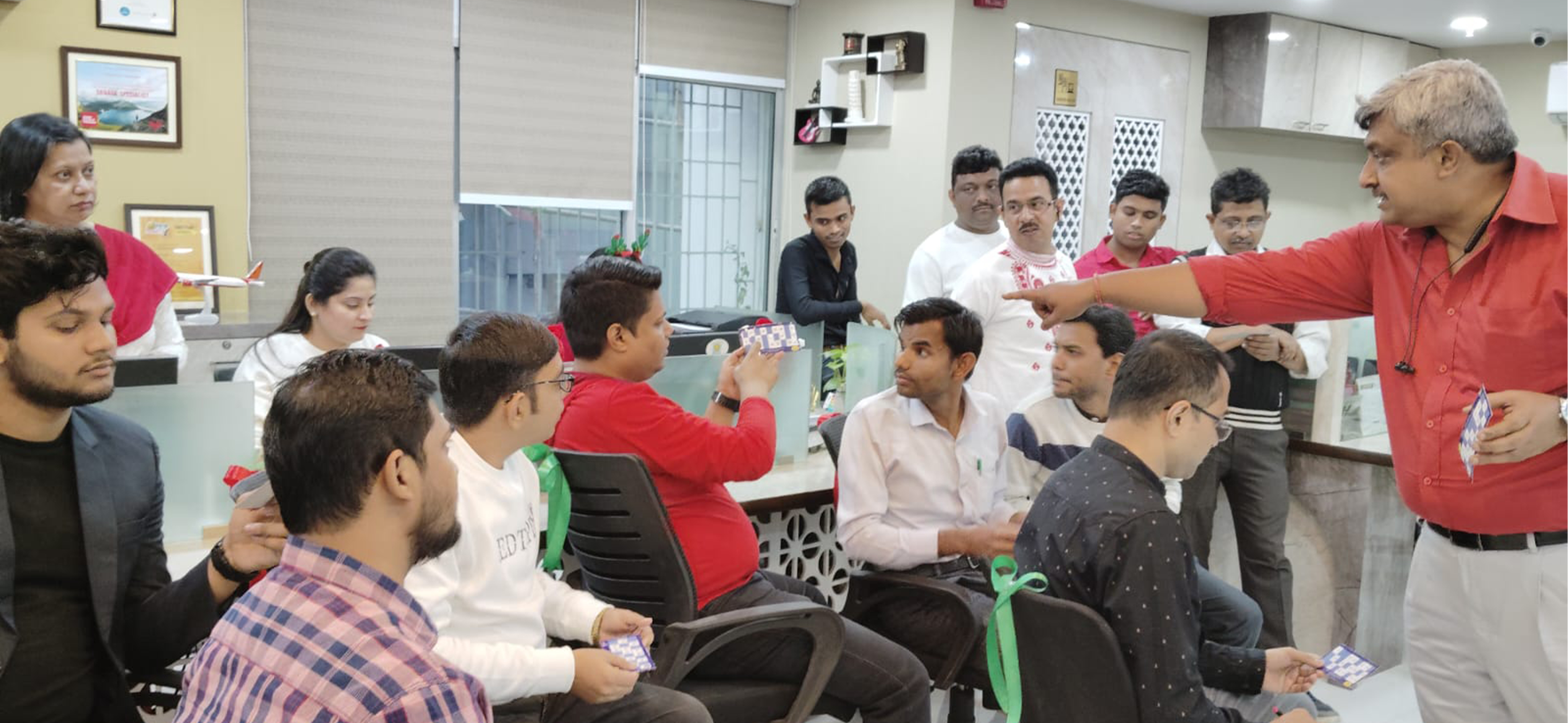 Chandni Group office celebration